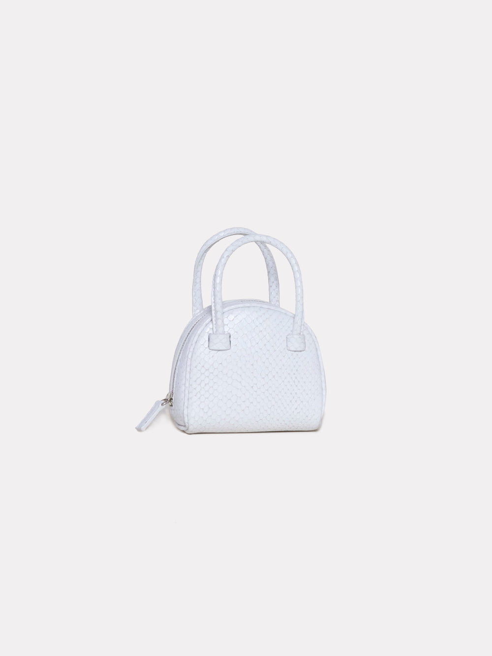 Mini Bag White Python