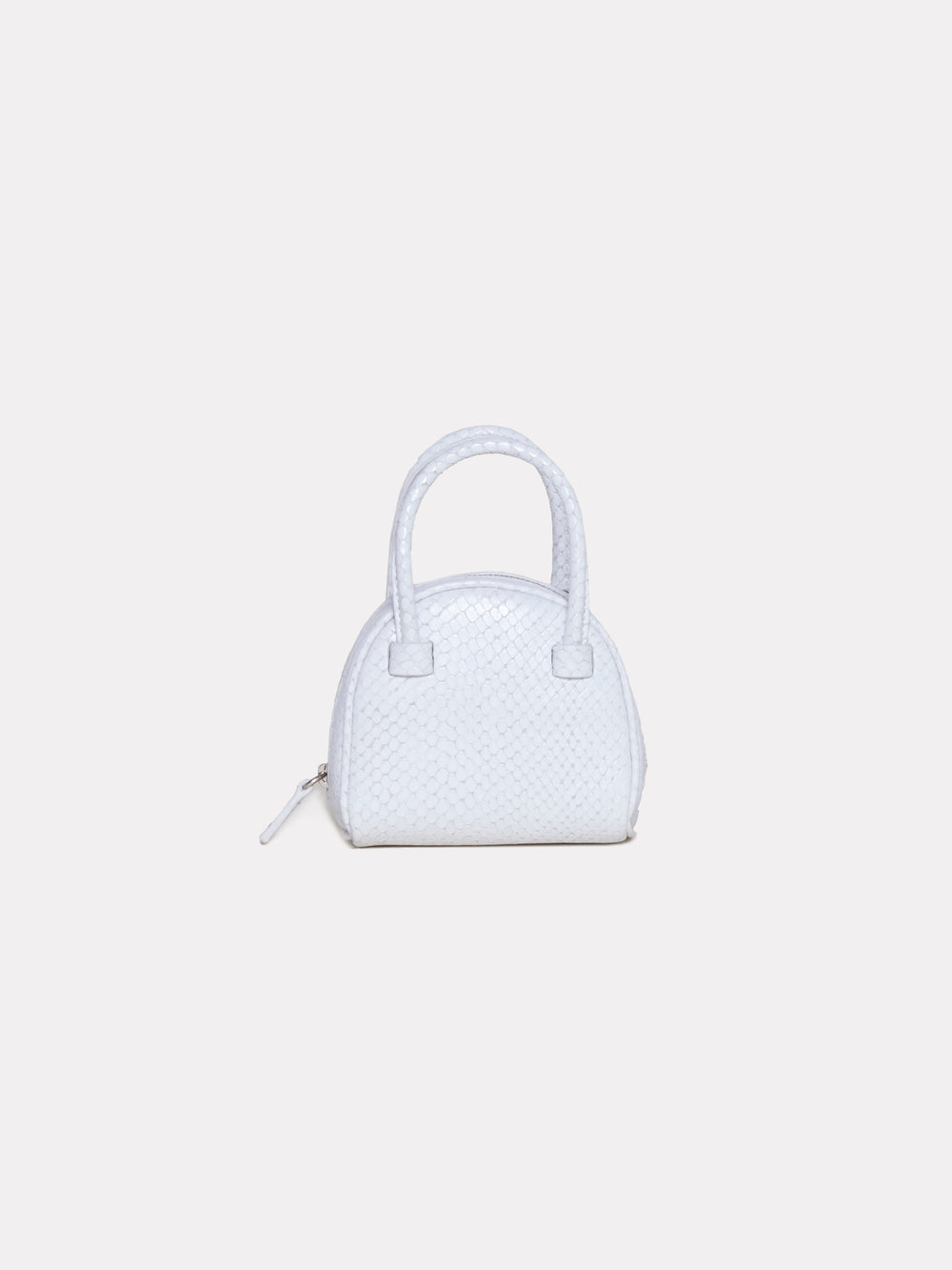 Mini Bag White Python